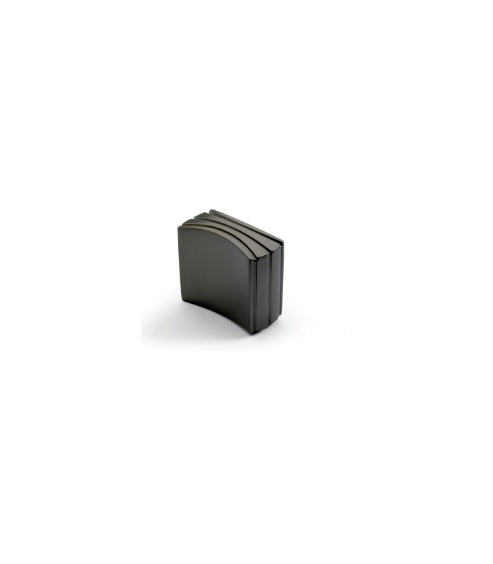 Möbel- Knopf, Ponti, 9113429, Länge 26mm, Höhe 26mm, Zink, bronzeoptik antik