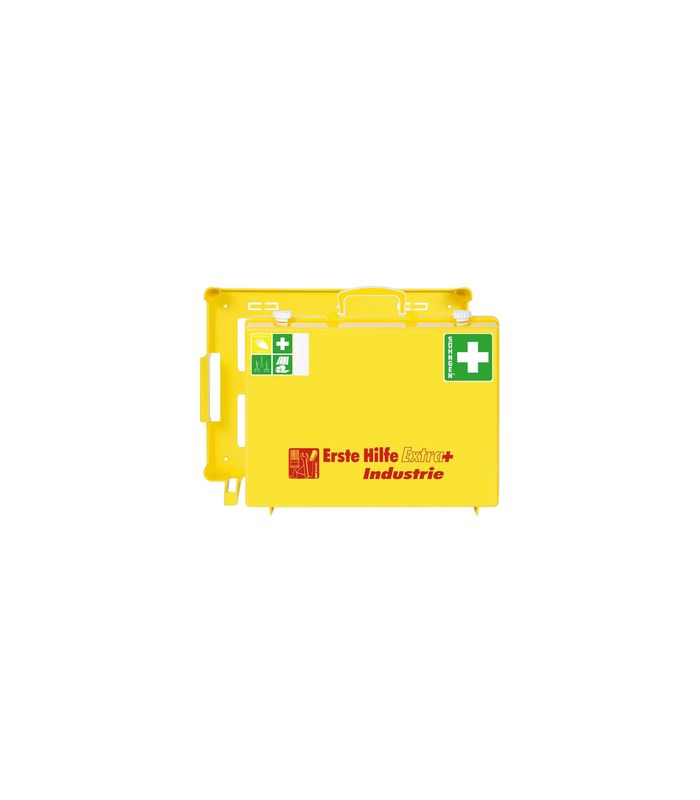 Erste-Hilfe-Koffer Extra+Industrie, DIN 13157, gelb