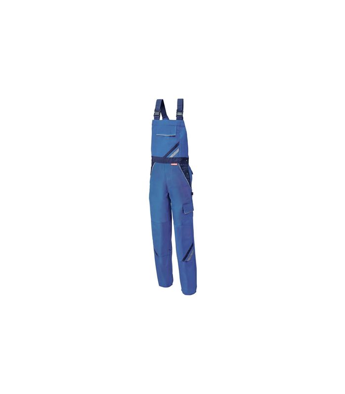 Latzhose Highline, Gr. 58, kornblau/marine