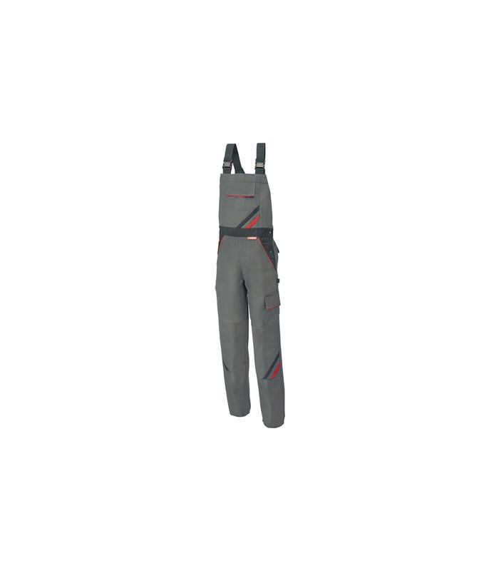 Latzhose Highline, Gr. 50, schiefer/schwarz