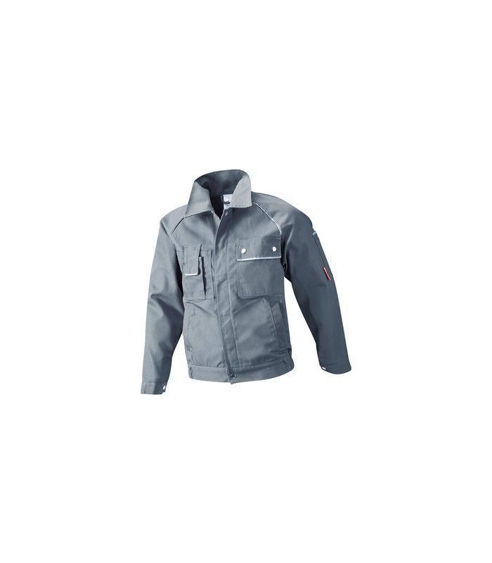 Bundjacke, Canvas, 320g/qm, Gr. 52, grau