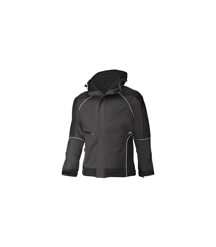 Softshelljacke WALTER, anthrazit-schwarz, Gr. M