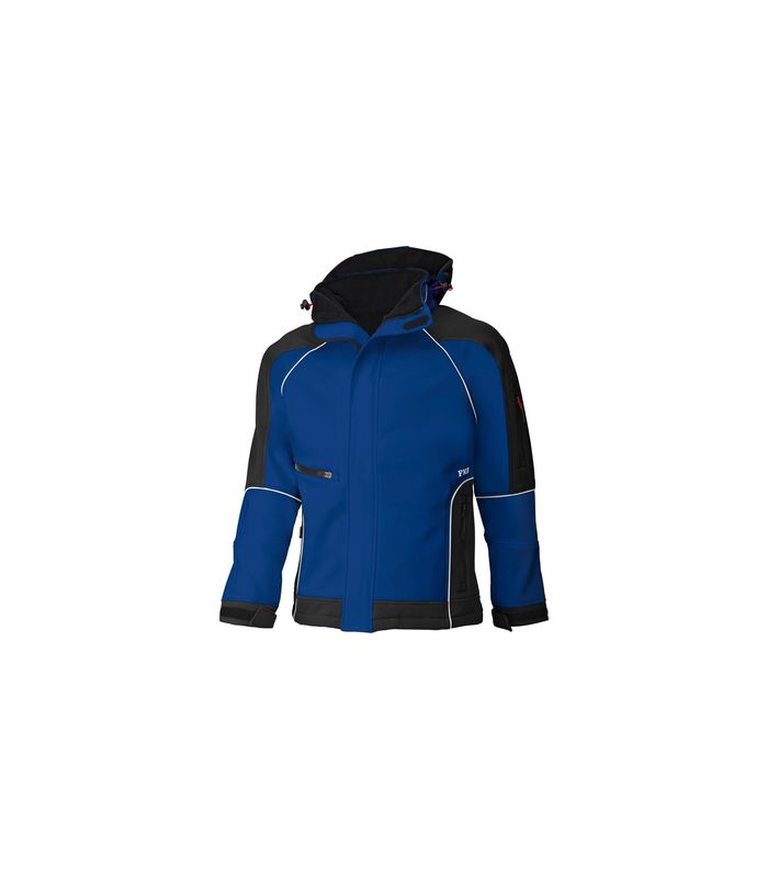 Softshelljacke WALTER, royalblau-schwarz, Gr. L