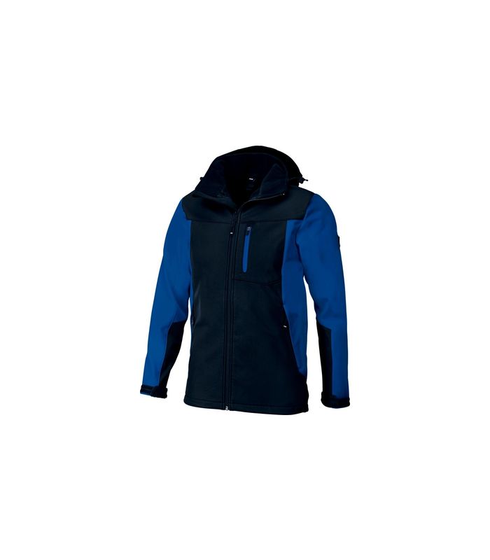 Softshelljacke JANNIK, royalblau-schwarz, Gr. XL