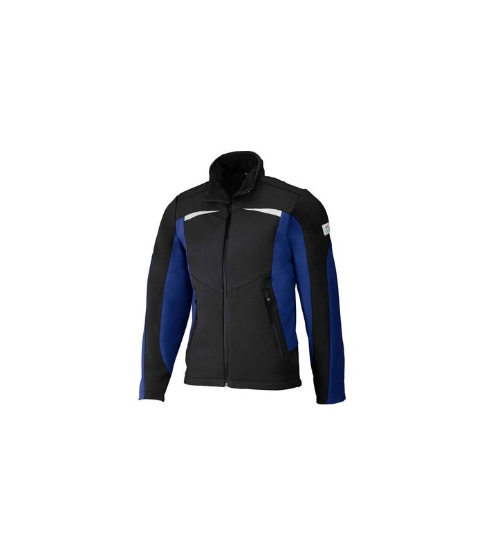 SoftshellJacke PULSSCHLAGGr. S, schwarz /kbl.blau