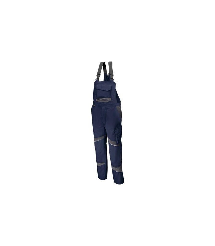 Latzhose ACTIVIQ high, Gr. 52, dunkel blau/anthr.