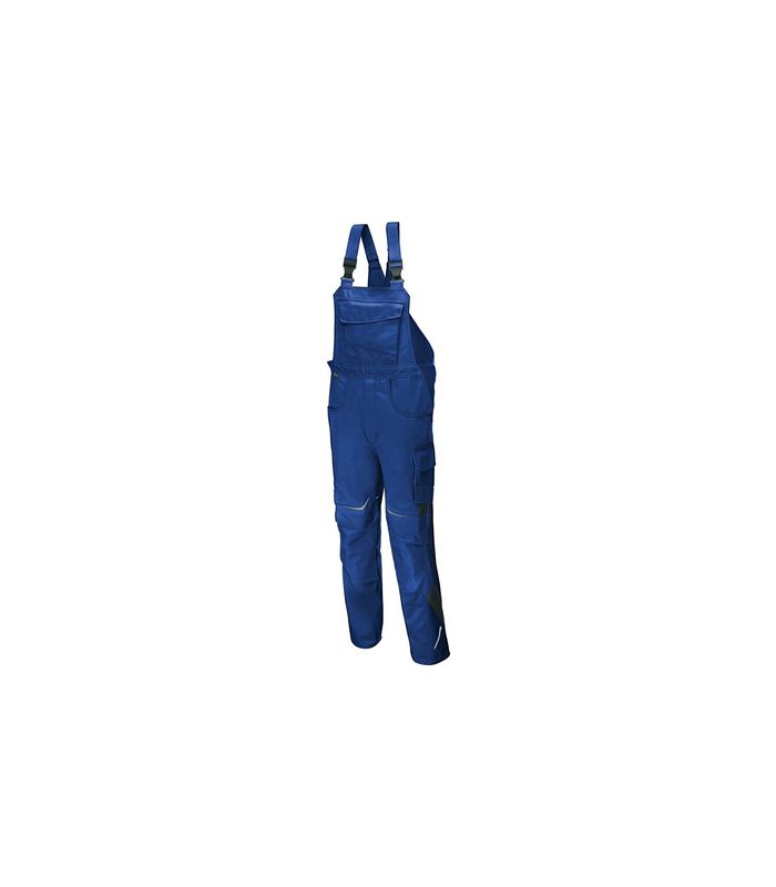 Latzhose PULSSCHLAG Gr. 110, kbl.blau/schw.
