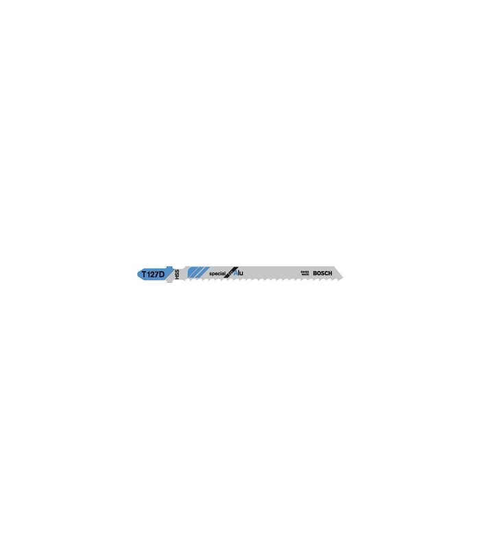 Stichsägeblatt T 127 D Bosch VE à 5 Stück Special for Alu
