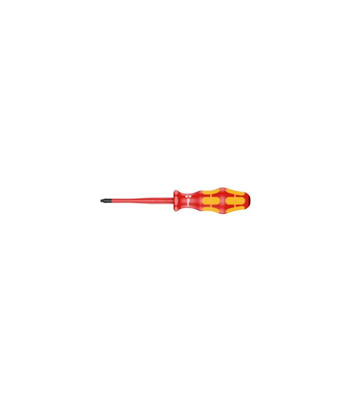 Schraubendreher VDE slim PZ1x80mm Wera