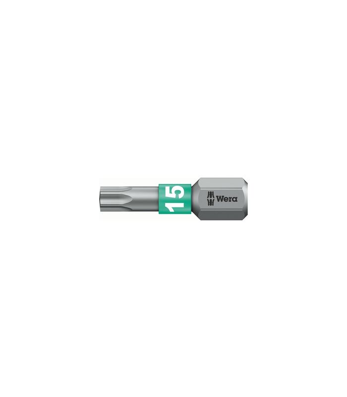 Bit BiTorsion 1/4" DIN3126C6,3 T15x25mm Wera