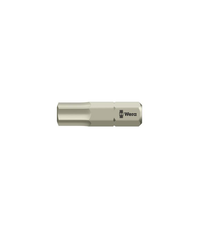 Bit rostfrei 1/4" DIN 3126 C6,3 Innensechskant 6x25mm Wera