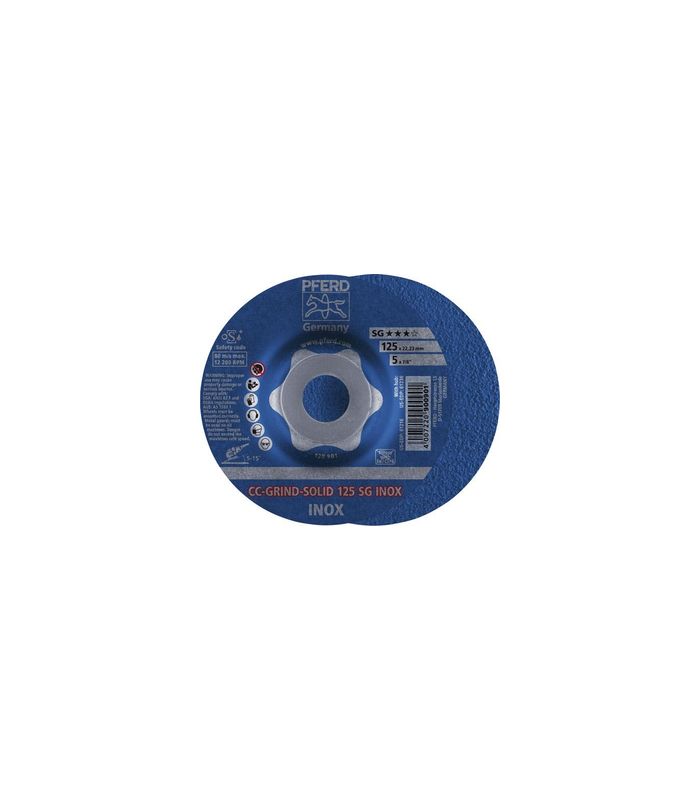 Schleifscheibe CC-Grind Solid INOX 125mm PFERD