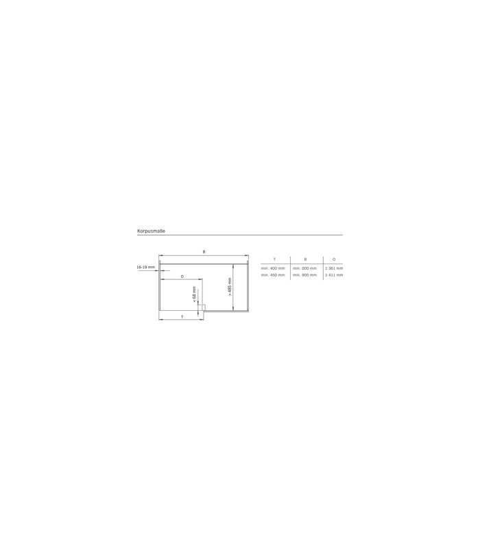 COR-Fold, Korbset, 4x 800er, Premea weiß chrom
