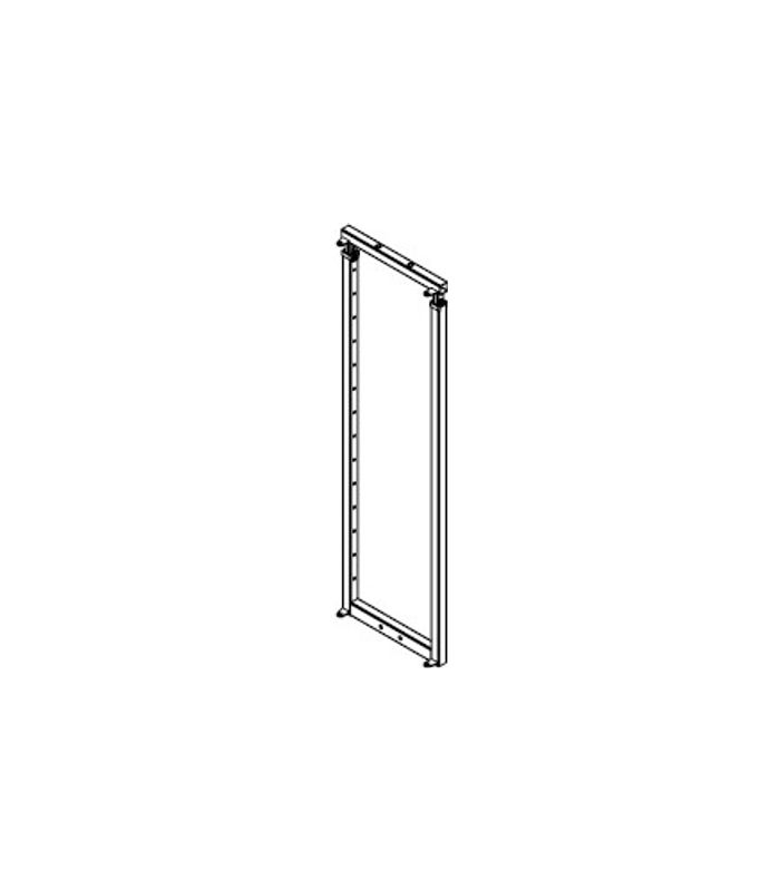 Hochschrankauszug, TAL-Gate 3, Rahmen für 500er, 1200-1450 mm Einbauhöhe, silber