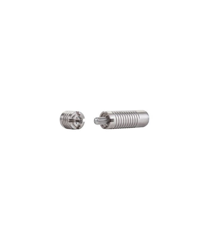 Invis Mx2 Verbinder-Set mit Eindrehmutter 14mm, Set à 20 St.