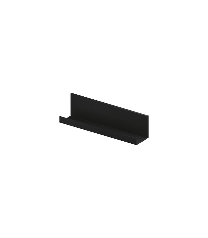 Wandregal, ADD-Board 5, L=535 mm nero-struktur