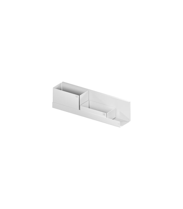Wandregal, ADD-Board Set 5, L=535 mm weiß 9010