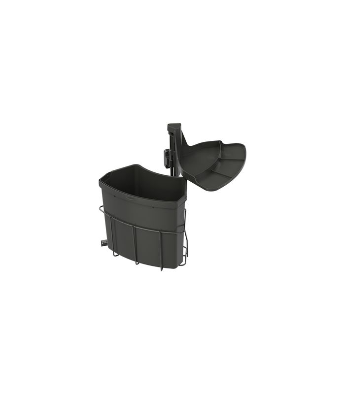 Einbau-Abfallsammler Set, ENVI-Center 1 400er, 1x18 l, lavagrau