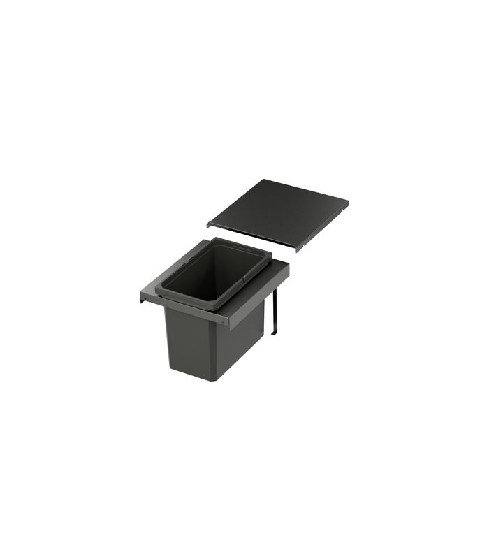 Abfalltrennsystem, ENVI-FLEX, 400er/H326 1x22 l, lavagrau