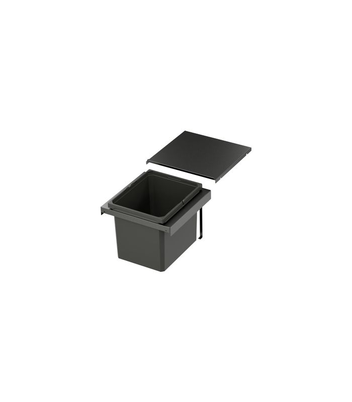 Abfalltrennsystem, ENVI-FLEX, 450er/H326 1x29 l, lavagrau