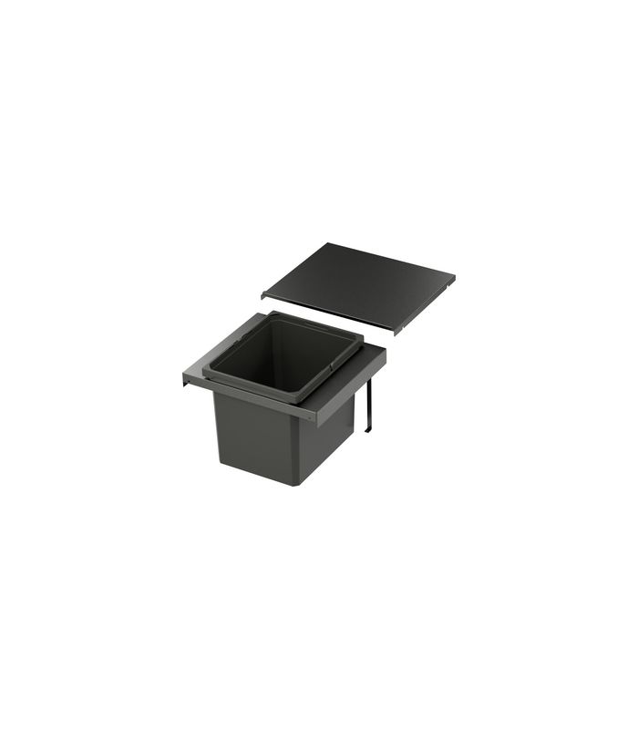 Abfalltrennsystem, ENVI-FLEX, 500er/H326 1x29 l, lavagrau