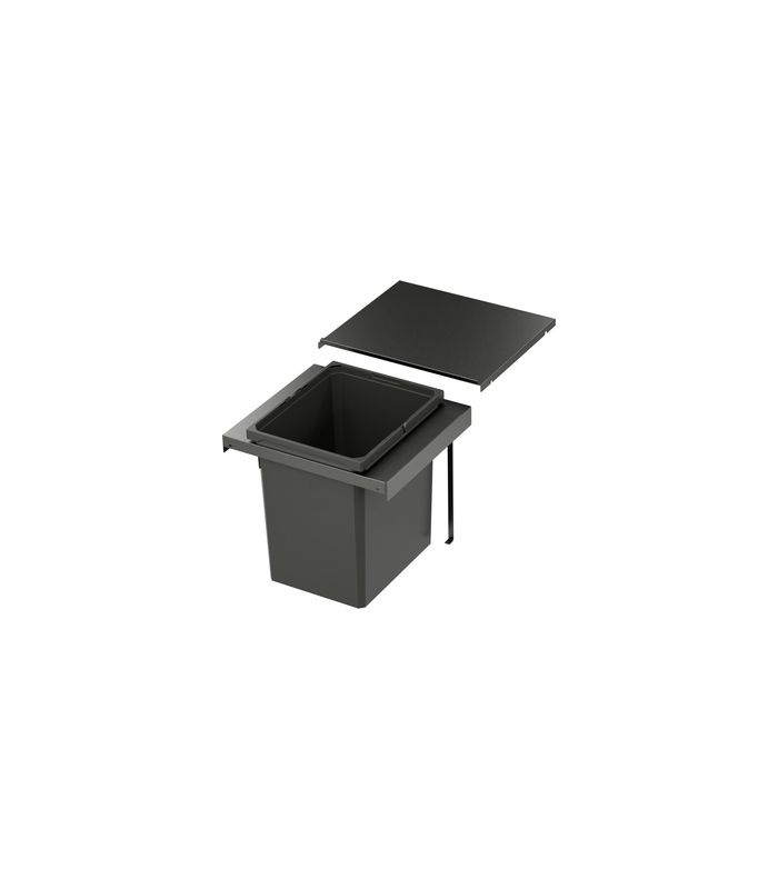 Abfalltrennsystem, ENVI-FLEX PRO 500er/H426, 1x39 l, lavagrau