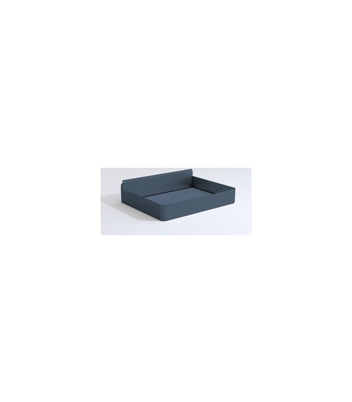 Hochschrankauszug, TAL-Gate, Korbset 2x 600er,Planero, lavagrau