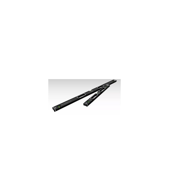 Wasserwaagen-Set 196-2 61 + 122 cm Dark Shadow