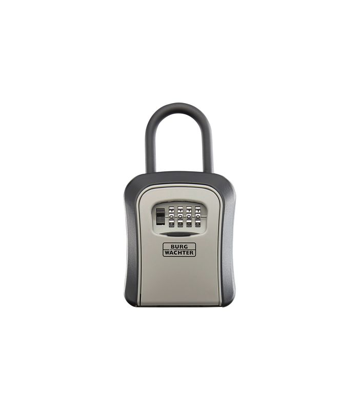 Schlüsseltresor,KEY SAFE 50 SB 39900 mit Zahl.schloss,Zinkdruckguss grau beschichtet