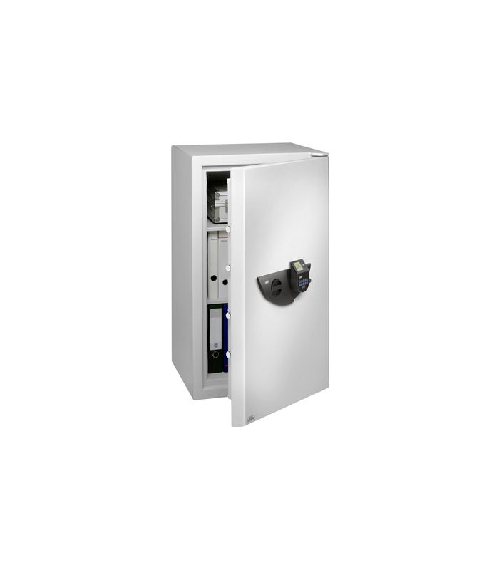 Wertschutzschrank, Office-Doku 824 E FP SecuTronic, lichtgrau