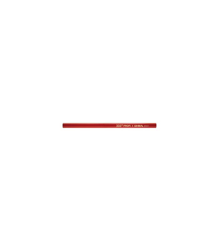 Zimmermanns-Bleistift 333oval rot 18cm LYRA