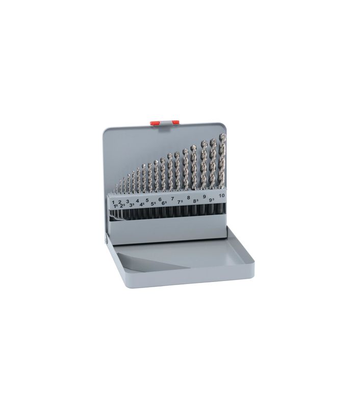 Spiralbohrer -Stz D338 HSSE 1-13mm 25tlg Maykestag