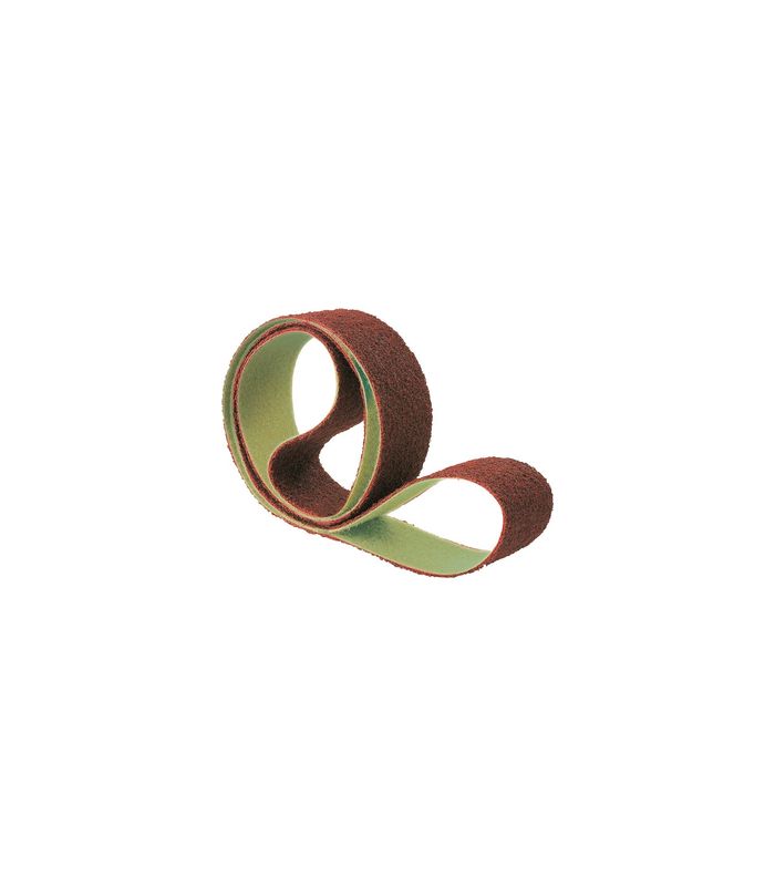 Vliesband Nylon/Korund 75x2000mm crs/braun FORUM