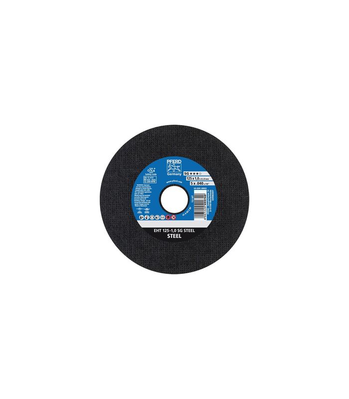Trennscheibe gerade A60SSG 125x1mm PFERD