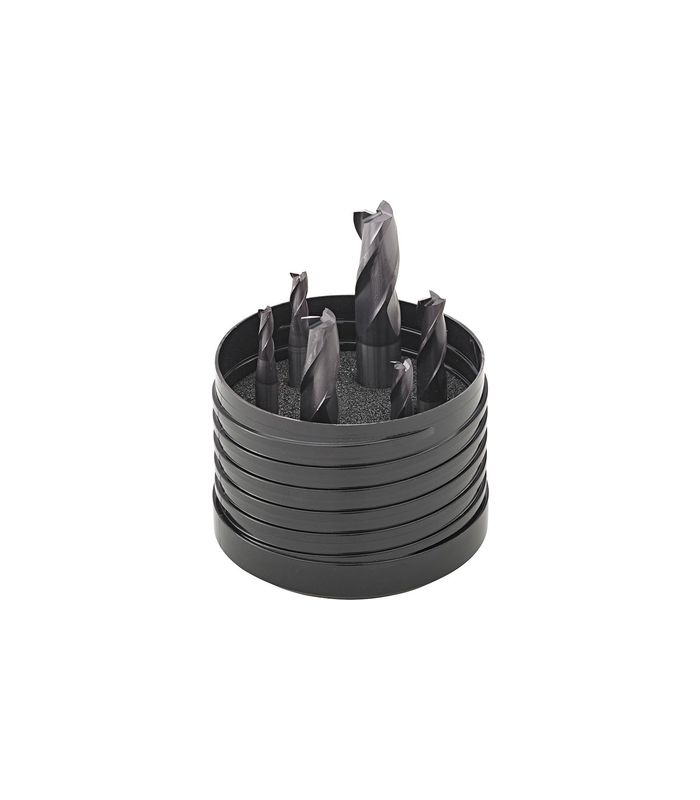 Schaft 6527L VHM TiAlN Set4-12mm HB Z 3 FORUM