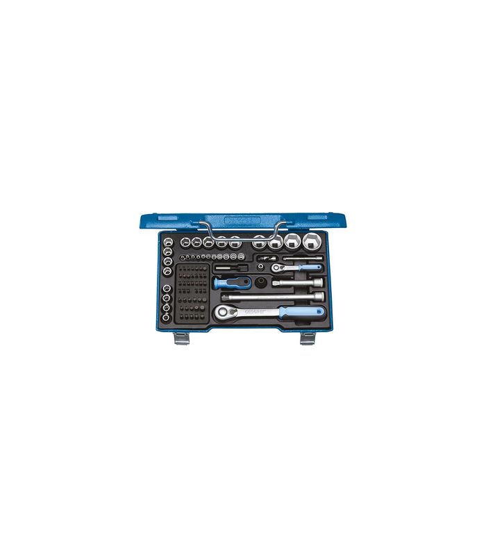Steckschlüssel-Satz 19V20U-20 1/4" und 1/2" 81-teilig Gedore
