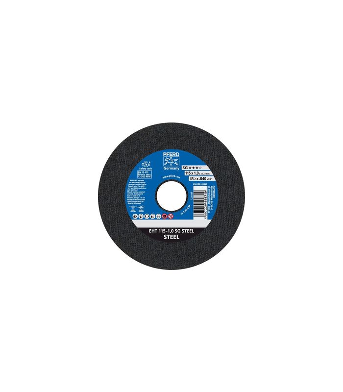 Trennscheibe gerade A60SSG 115x1mm PFERD