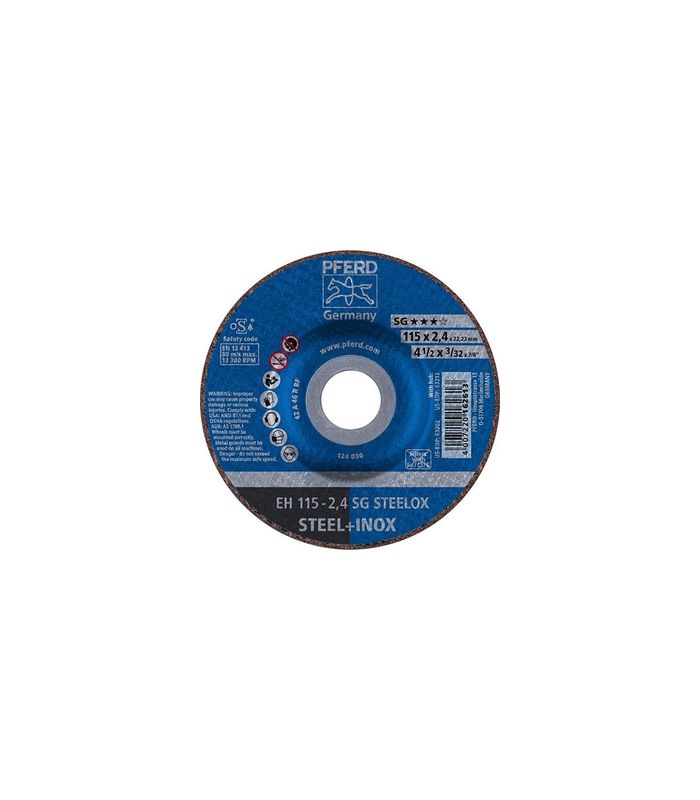 Trennscheibe gekröpft A46RSG-INOX 115x2,4mm PFERD