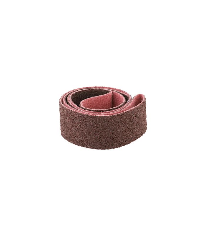 Vliesband Nylon/Korund 75x2000mm med/rot FORUM
