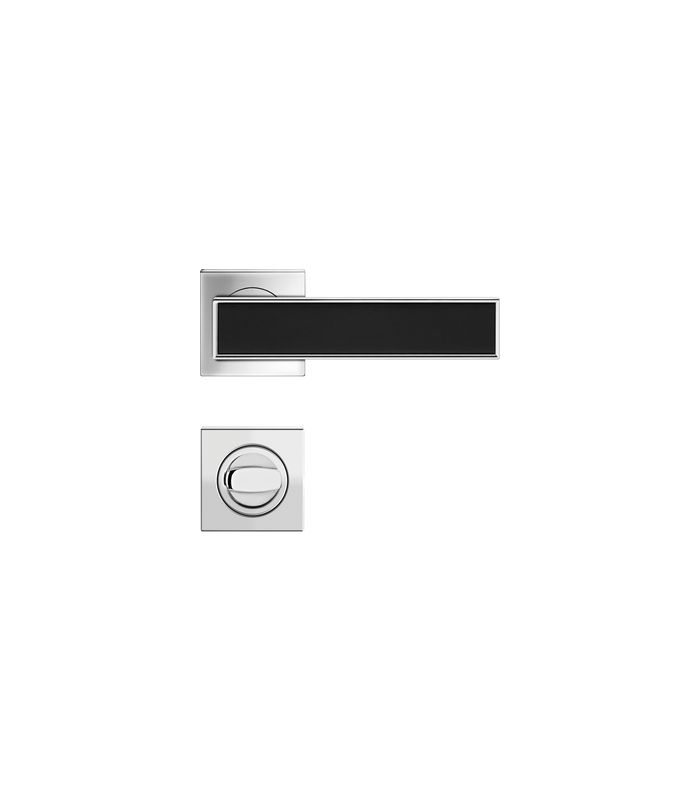 Drücker-Rosettengarnitur Torino R53QY BAD Chrom TS 38-48mm
