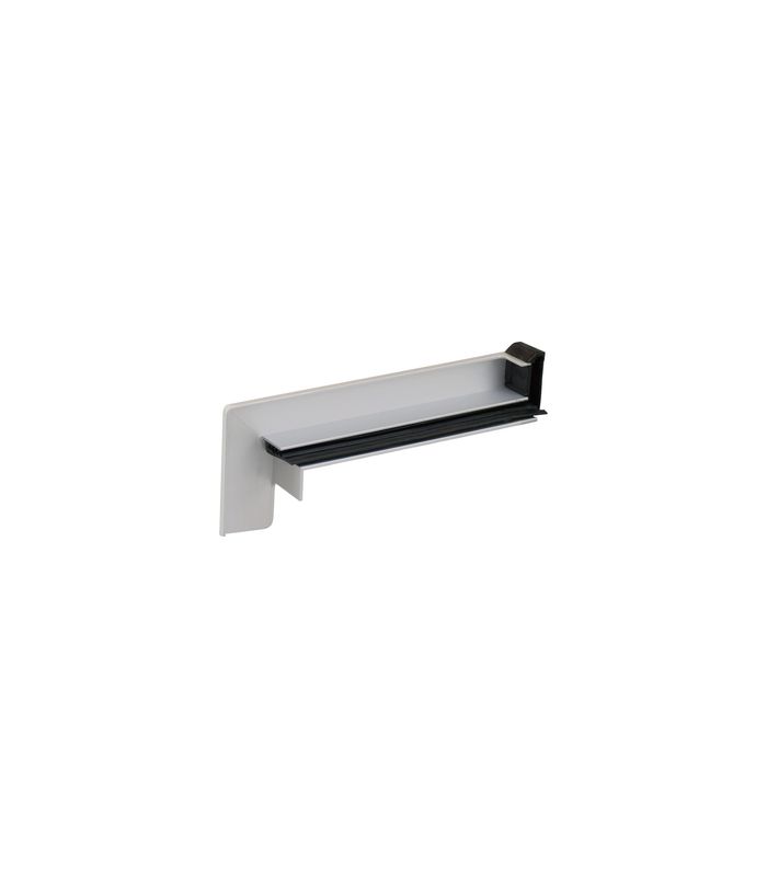 Bank Abschluss 280 mm RAL 9016 Sichtbeton RAG² K links