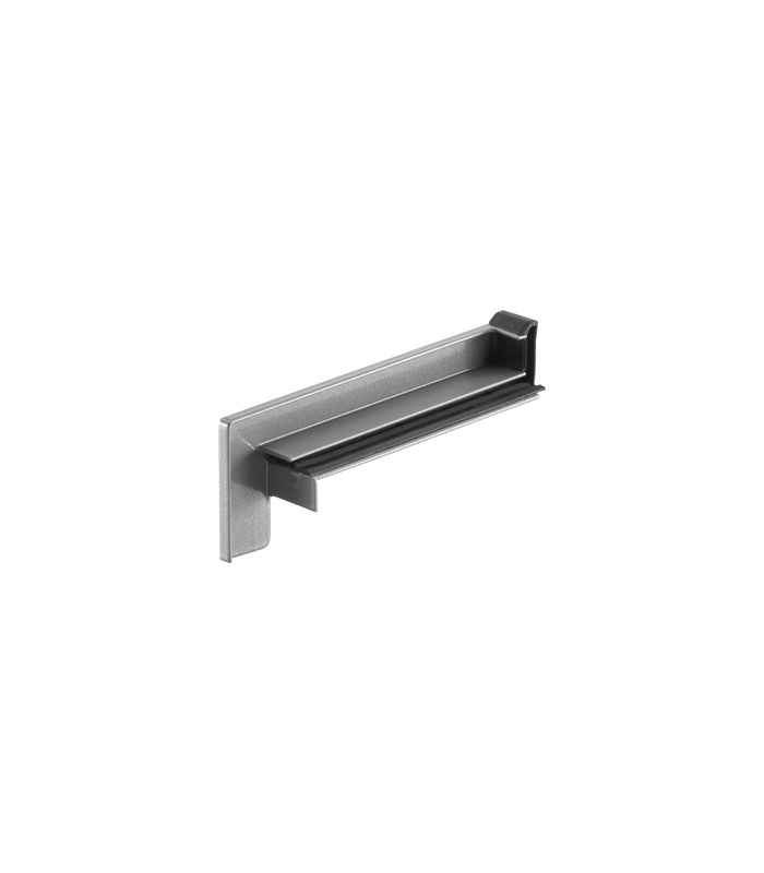 Bank Abschluss 440 mm RAL 7016 Sichtbeton RAG² K links