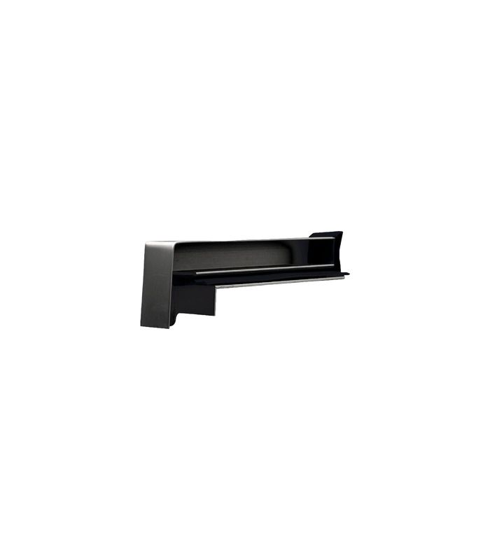 Bank Abschluss 280 mm LM RAL 7016 Putz 22 mm (RAG 2) links