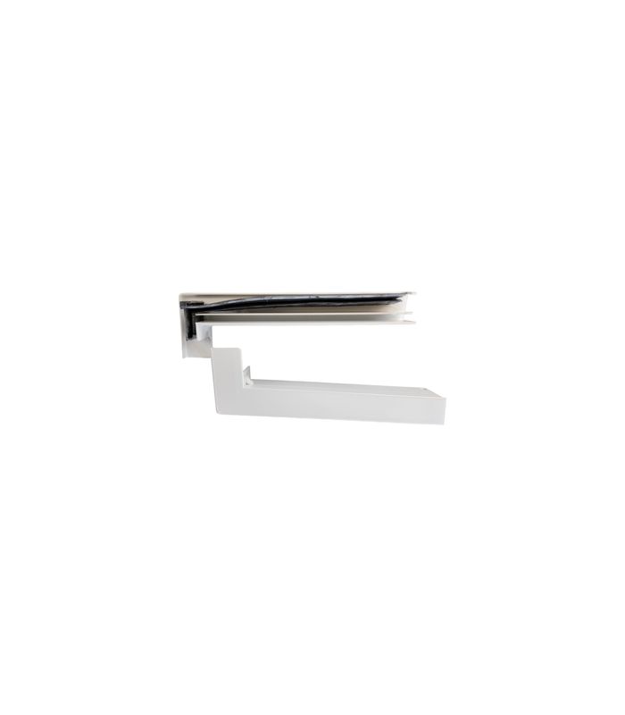 Bank Abschluss 130 mm LM RAL 9016 Putz 22 mm (RAG 2) links