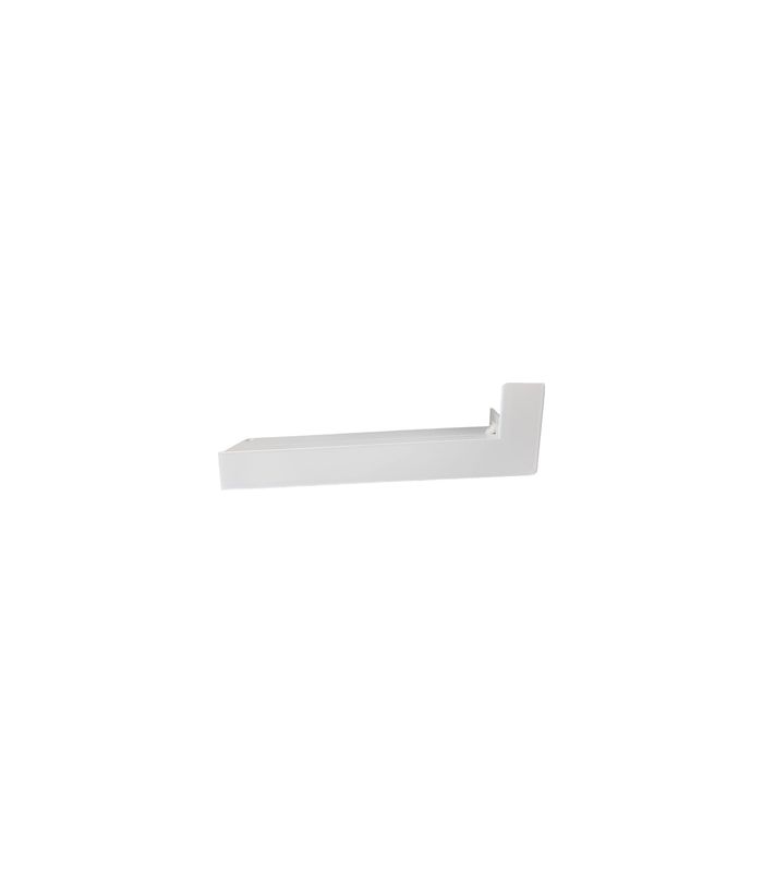 Bank Abschluss 130 mm LM RAL 9016 Putz 22 mm (RAG 2) rechts