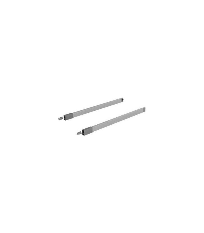 Set Längsreling ArciTech / 650 mm, silber, links und rechts