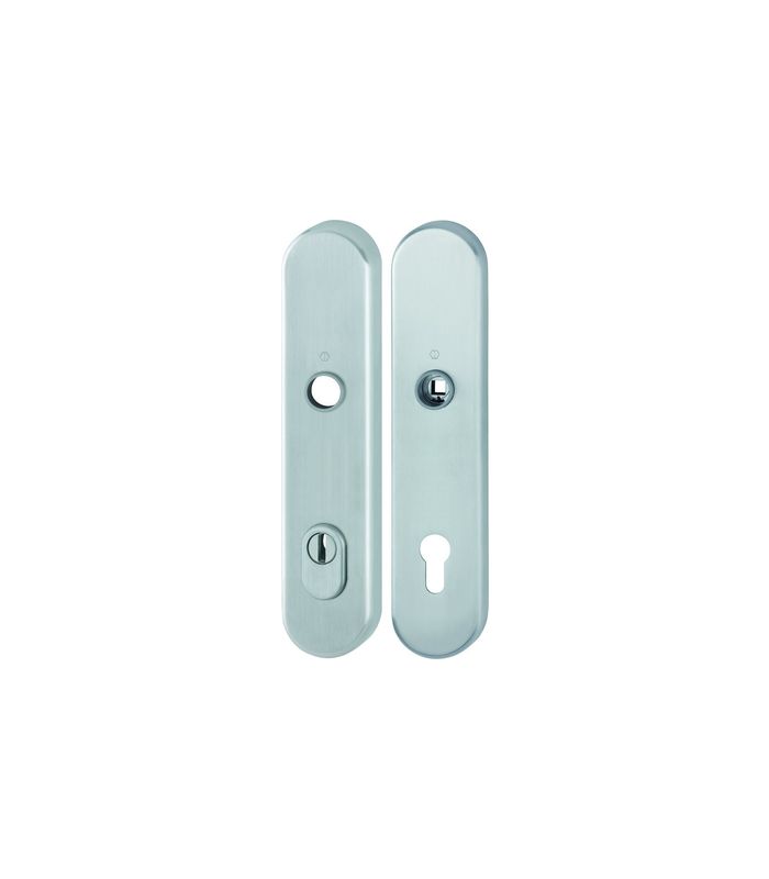 HOPPE Schutz-Langschild E3332ZA/3310 oval,ES1,ZA/PZ 92/10/8,F69,TS67-77