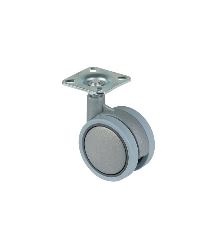 Kunststoff Doppelrolle 60mm F32848x48mm Platte F328.060