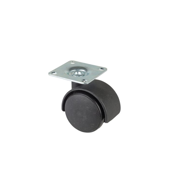 Kunststoff -Doppelrolle 40mm F7542x42mm Platte F75.040.PL
