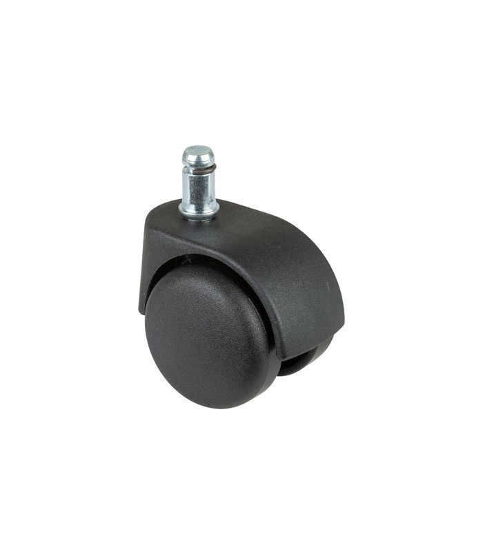 MB-Bürostuhlrolle, Rad Ø 50mm G10.050, inkl. stift, Kunststoff schwarz